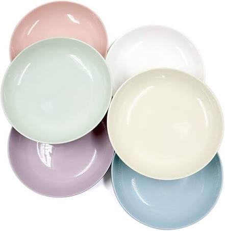 Ceramic Dinner Plate Set (6 pcs)