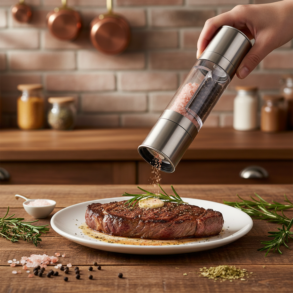 2-in-1 Dual Salt & Pepper Grinder