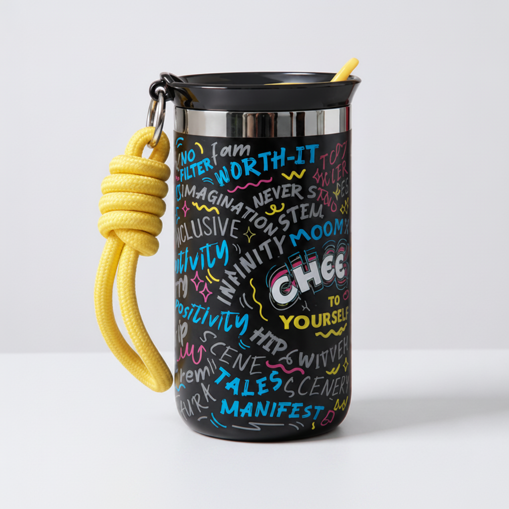 Cheers To Your Story Insulated Travel Tumbler 350ml