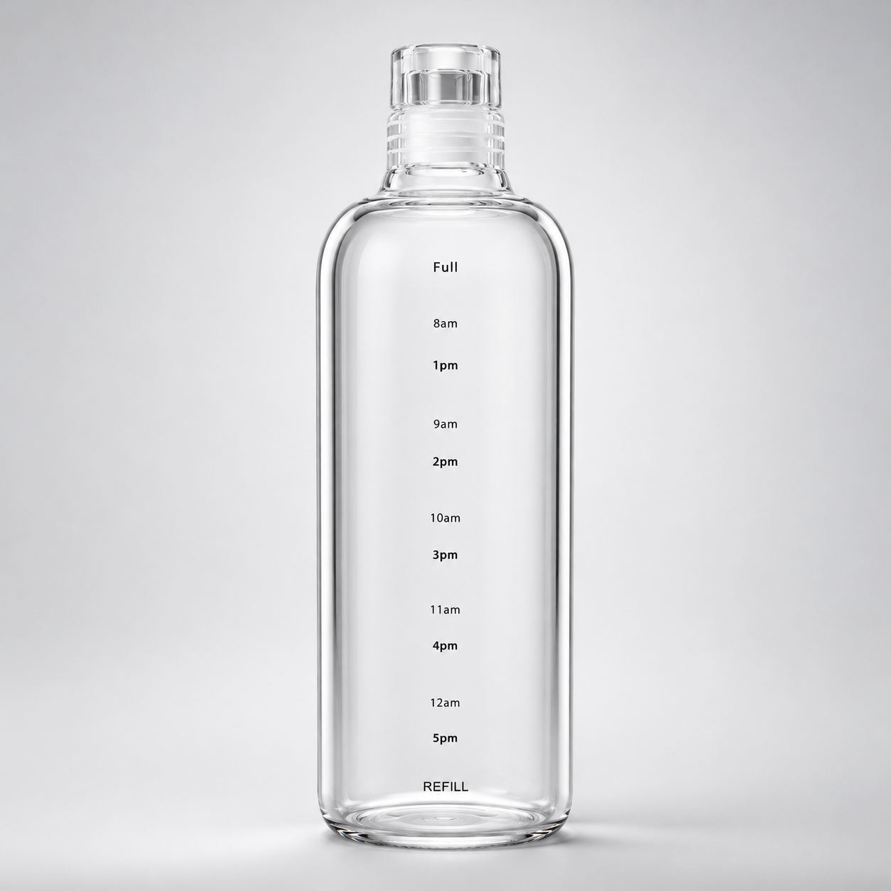 Glass Water Bottle With Cover - 1000ml