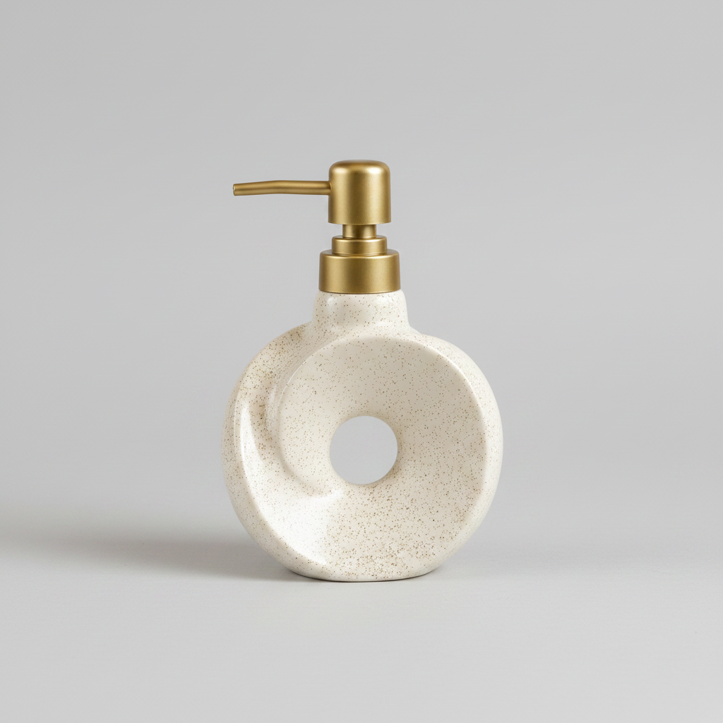Sculptural Aura Soap Dispenser