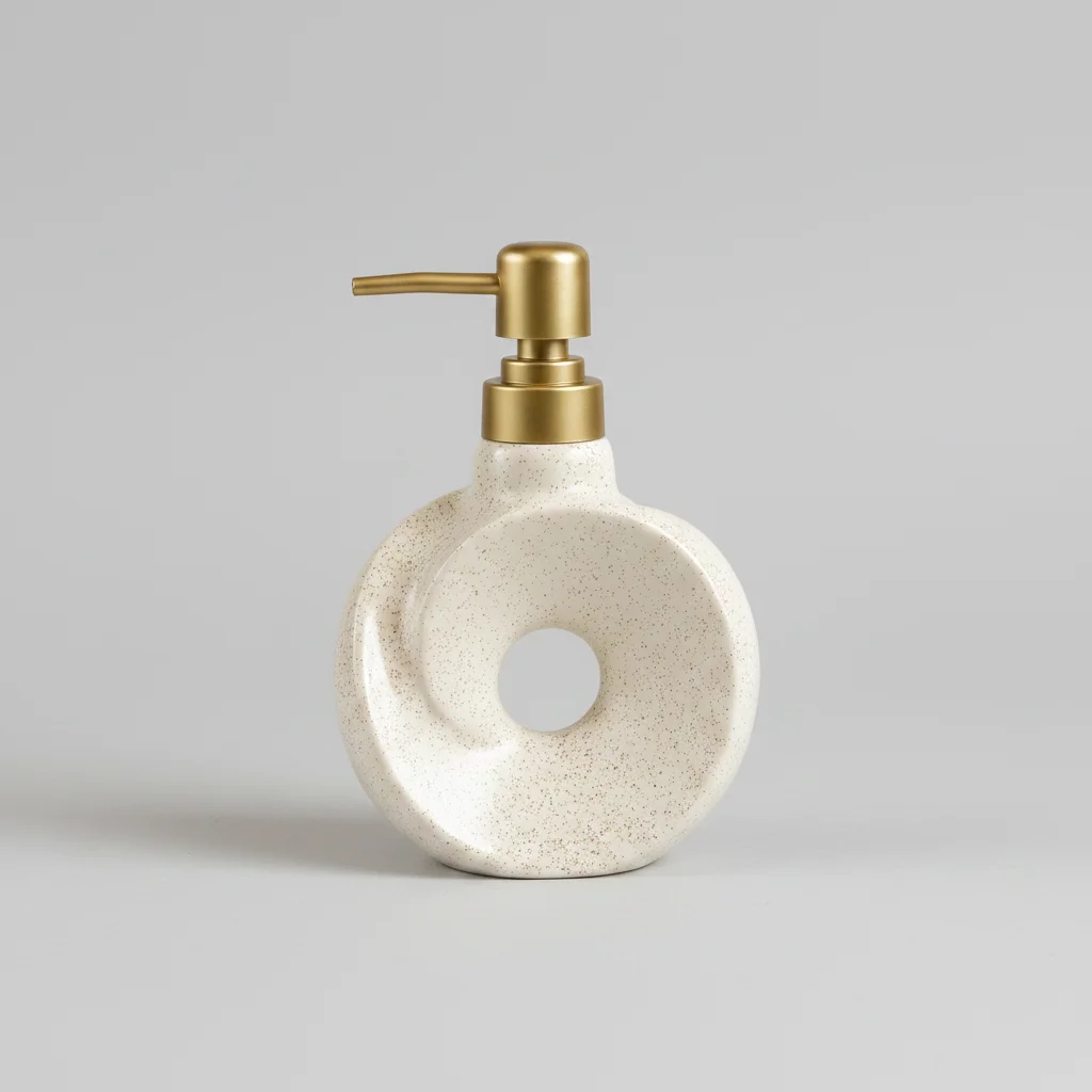 Sculptural Aura Soap Dispenser